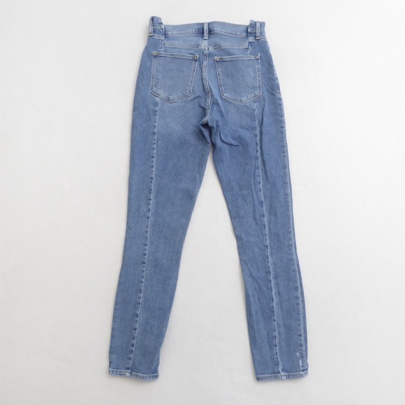 Abercrombie & Fitch Super Skinny Ankle High Rise Seam Jeans Women 27/4R Curve - Picture 4 of 12